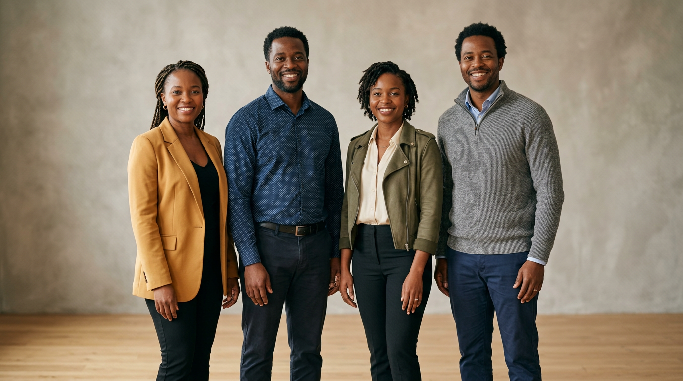 Diverse professional consultants collaborating